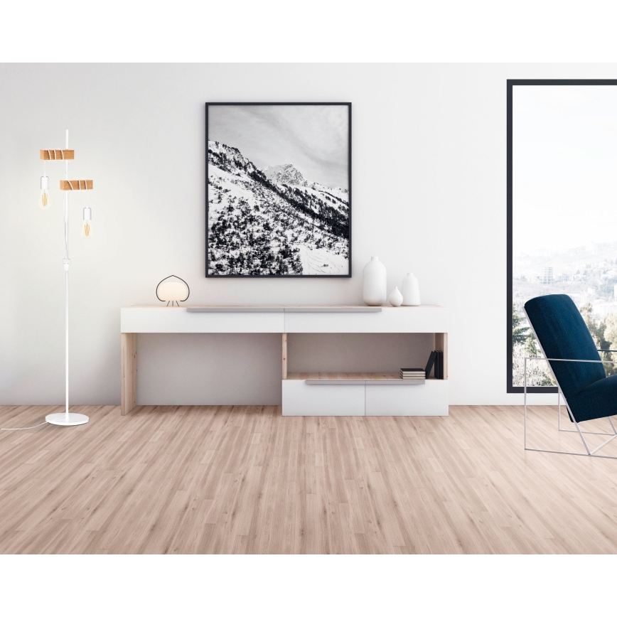 Eglo - Επιδαπέδια λάμπα TOWNSHEND 2xE27/10W/230V