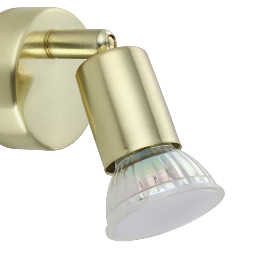 Eglo - Φωτιστικό σποτ τοίχου LED 1xGU10/2,8W/230V 3000K χρυσό