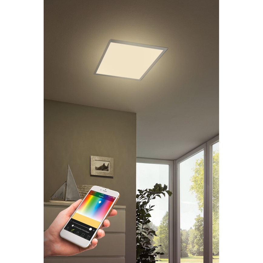 Eglo 33204 - LED RGBW Φωτιστικό dimming SALOBRENA-C LED/34W/230V 2700-6500K + τηλεχειριστήριο