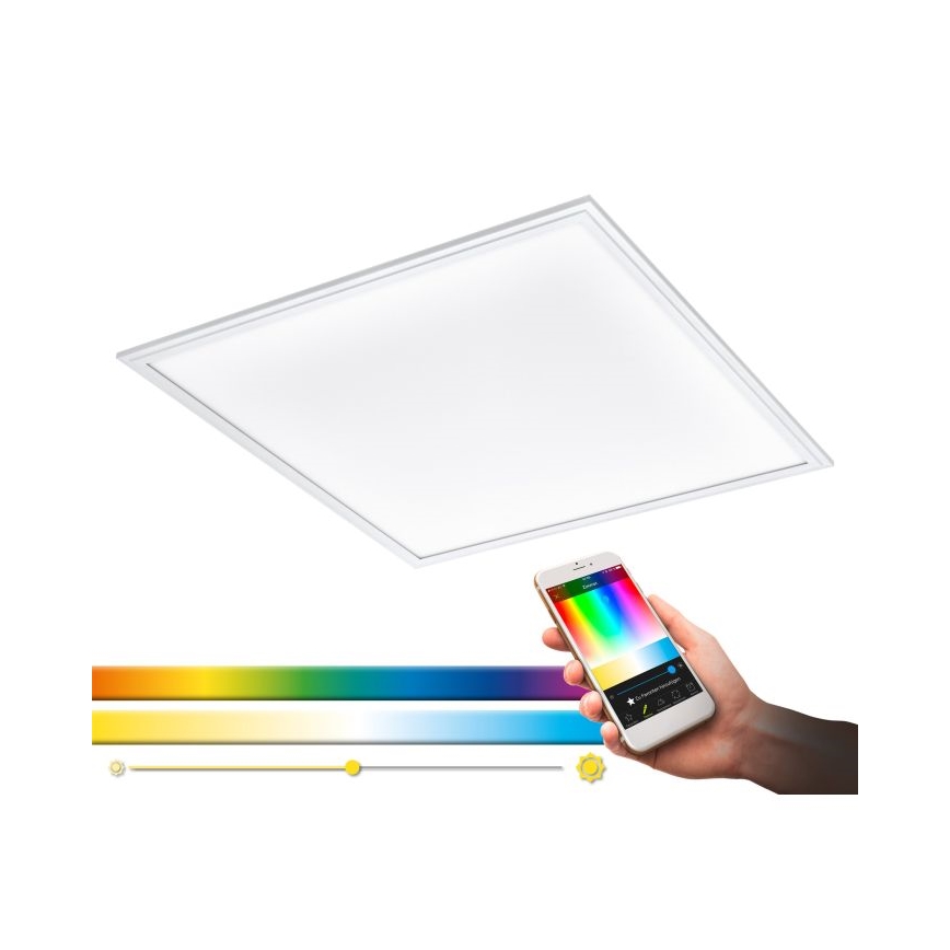 Eglo 33204 - LED RGBW Φωτιστικό dimming SALOBRENA-C LED/34W/230V 2700-6500K + τηλεχειριστήριο