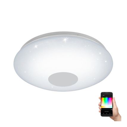 Eglo 33218 - LED RGBW Dimmable φωτιστικό οροφής VOLTAGO-C LED/17W/230V 2700-6500K διάμετρος 38 cm