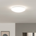 Eglo 33219 - Ρυθμιζόμενο φωτιστικό οροφής LED RGBW GIRON-C LED/17W/230V διάμ. 30 cm λευκό