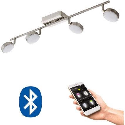 Eglo 33274 - LED RGBW Dimmable σποτ CORROPOLI-C 4xLED/5W/230V