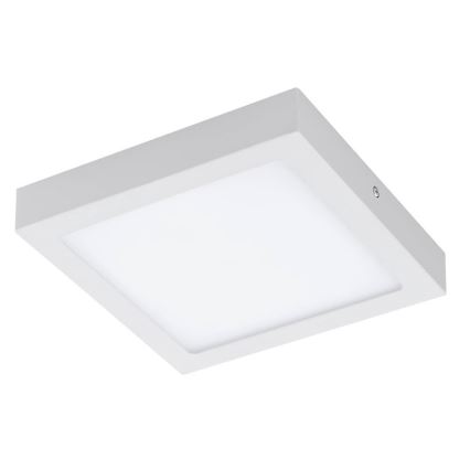 Eglo 33316 - Ρυθμιζόμενο φωτιστικό οροφής LED RGBW FUEVA-C LED/15,6W/230V 2700-6500K 22,5x22,5 cm λευκό