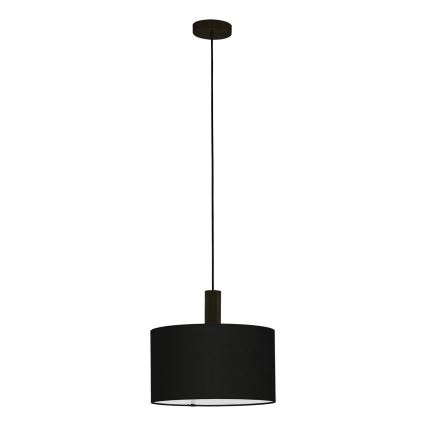 Eglo 33354 - Κρεμαστό φωτιστικό με καλώδιο AMANI 1xE27/60W/230V Ø 38 cm μαύρο