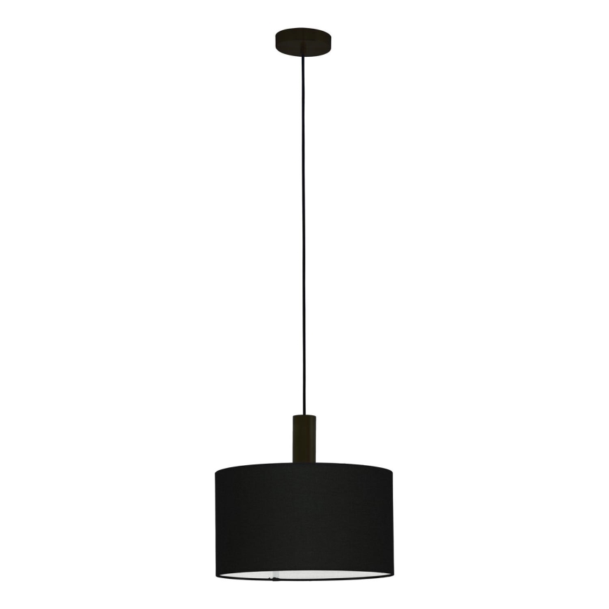 Eglo 33354 - Κρεμαστό φωτιστικό με καλώδιο AMANI 1xE27/60W/230V Ø 38 cm μαύρο