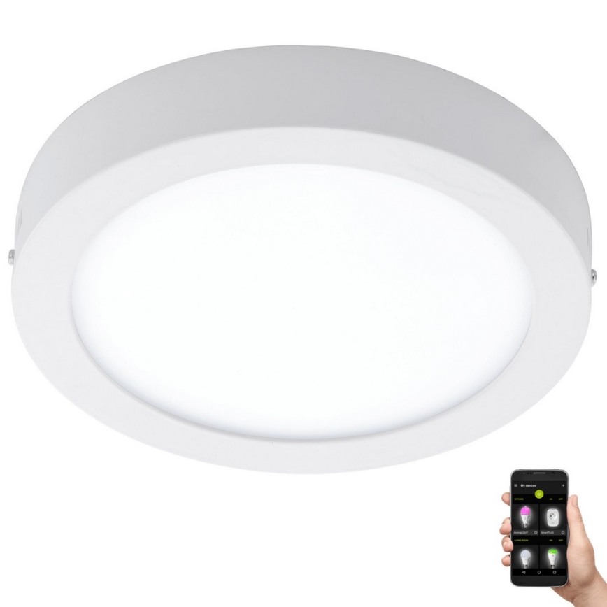 Eglo 33575 - Φωτιστικό μπάνιου dimming LED ARGOLIS-C LED/16,5W/230V IP44 λευκό