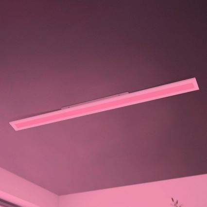 Eglo 33589 - LED RGBW Πάνελ dimming SALOBRENA-C LED/34W/230V + τηλεχειριστήριο