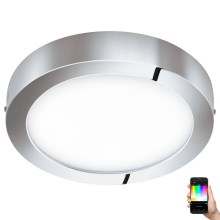 Eglo 33667 - LED RGBW Φωτιστικό οροφής μπάνιου dimming FUEVA-C LED21W/230V διάμετρος 30 cm IP44