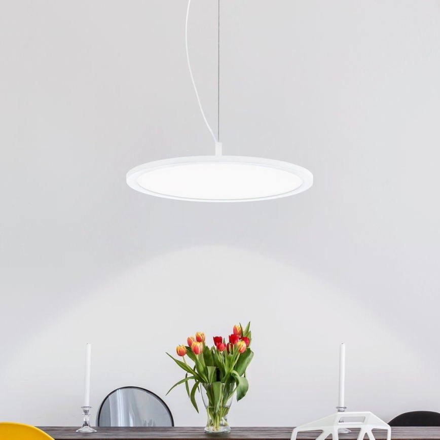 Eglo 33675 - LED RGBW Κρεμαστό φωτιστικό οροφής ντιμαριζόμενο CERIGNOLA-C LED/21W/230V 2700-6500K + τηλεχειριστήριο