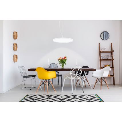 Eglo 33675 - LED RGBW Κρεμαστό φωτιστικό οροφής ντιμαριζόμενο CERIGNOLA-C LED/21W/230V 2700-6500K + τηλεχειριστήριο