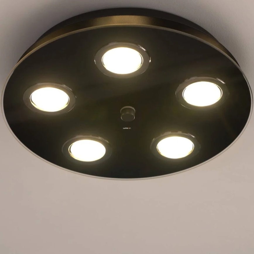 Eglo 33805 - Φωτιστικό οροφής LED GRATTINO 5xGU10/2,8W/230V