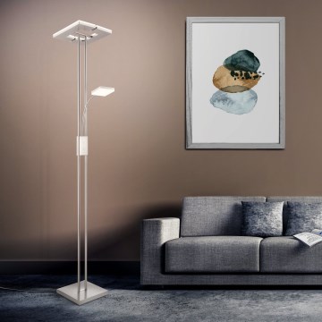 Eglo 33817 - LED Dimming touch επιδαπέδια λάμπα SOLANO LED/30W/230V + LED/4W