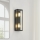 Eglo 33856 - Εξωτερικό φωτιστικό τοίχου ALAMONTE 2xE27/60W/230V IP44 μαύρο