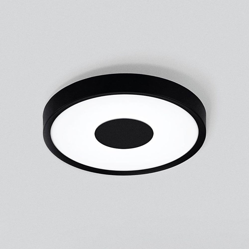 Eglo 33939 - Φωτιστικό οροφής LED με αισθητήρα CORTAS LED/18W/230V 3000K μαύρο