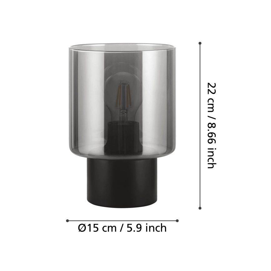 Eglo - Επιτραπέζια λάμπα 1xE27/60W/230V