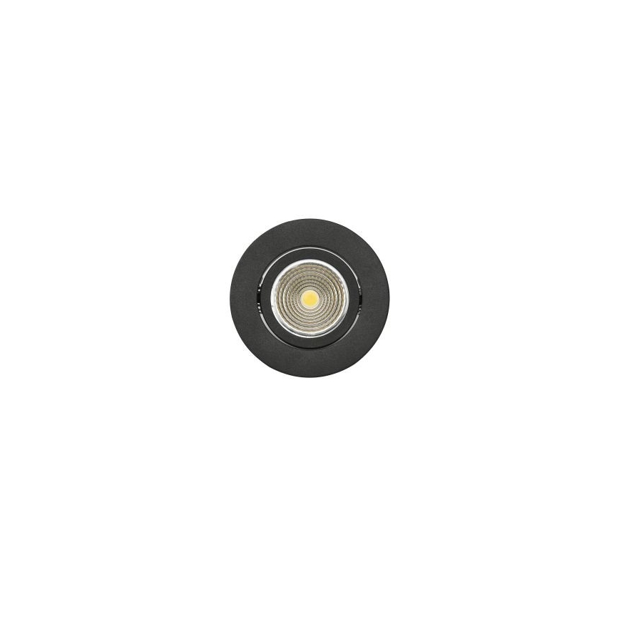 Eglo - LED Dimmable χωνευτό φωτιστικό/6W/230V μαύρο