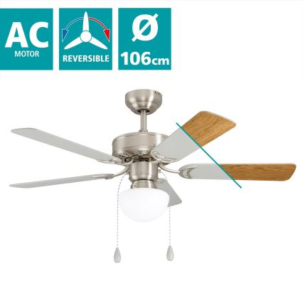 Eglo - Ανεμιστήρας οροφής 1xE27/40W/230V