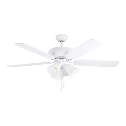 Eglo 35076 - Ανεμιστήρας οροφής LAS PALMAS 3xE27/40W/230V λευκός