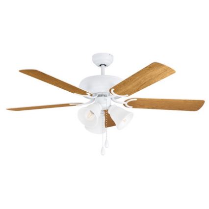 Eglo 35076 - Ανεμιστήρας οροφής LAS PALMAS 3xE27/40W/230V καφέ
