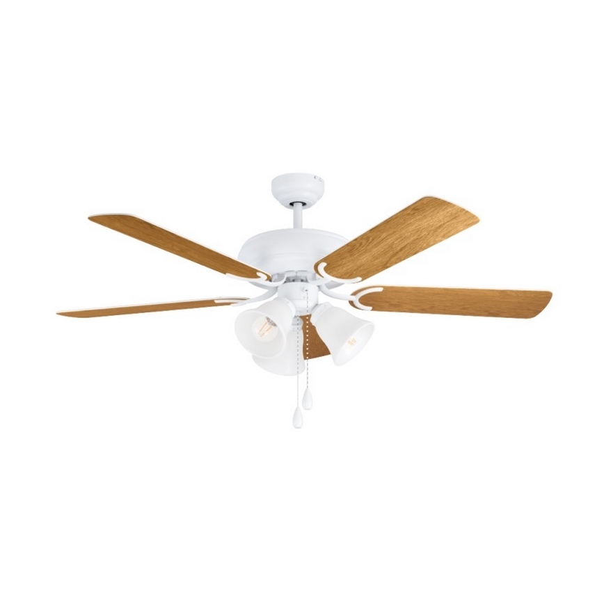 Eglo 35076 - Ανεμιστήρας οροφής LAS PALMAS 3xE27/40W/230V καφέ