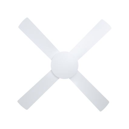 Eglo - Ανεμιστήρας οροφής 52W/230V + τηλεχειριστήριο λευκός