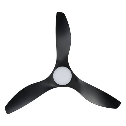 Eglo - Ανεμιστήρας οροφής LED/19W/230V, διάμετρος 132 εκ., μαύρος + τηλεχειριστήριο