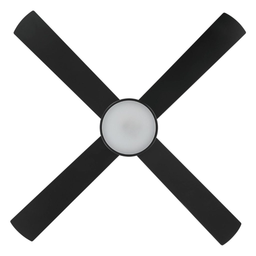 Eglo - Ανεμιστήρας οροφής LED 19W/230V 3000/4000/5000K Ø122 cm μαύρος + τηλεχειριστήριο