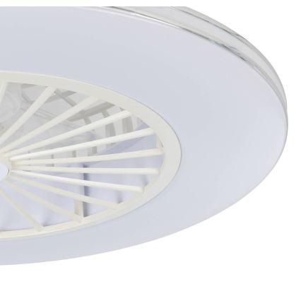 Eglo - LED ρυθμιζόμενος ανεμιστήρας οροφής 3xLED/12,6W/230V 2700-6500K Ø 55 εκ. λευκός + τηλεχειριστήριο