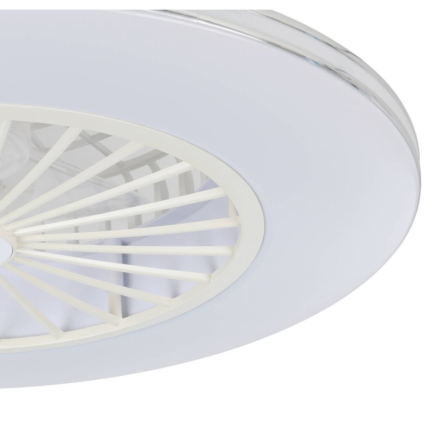Eglo - LED ρυθμιζόμενος ανεμιστήρας οροφής 3xLED/12,6W/230V 2700-6500K Ø 55 εκ. λευκός + τηλεχειριστήριο