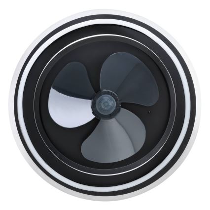 Eglo - Ρυθμιζόμενος ανεμιστήρας οροφής LED 4xLED/9W/230V 2700-6500K διάμ. 50 cm μαύρος + τηλεχειριστήριο