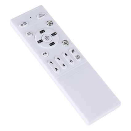 Eglo - Ανεμιστήρας οροφής LED RGBW με ρύθμιση φωτεινότητας 3xLED/8,5W/230V+LED/6W 2700-6500K Ø 48 cm μαύρος + τηλεχειριστήριο