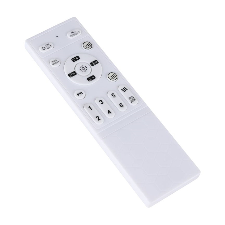 Eglo - Ανεμιστήρας οροφής LED RGBW με ρύθμιση φωτεινότητας 3xLED/8,5W/230V+LED/6W 2700-6500K Ø 48 cm μαύρος + τηλεχειριστήριο