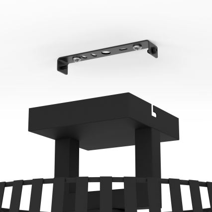 Eglo - Φωτιστικό οροφής 1xE27/40W/230V μαύρο