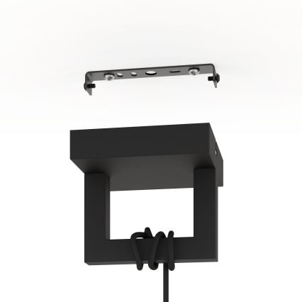 Eglo - Κρεμαστό φωτιστικό οροφής 1xE27/40W/230V μαύρο