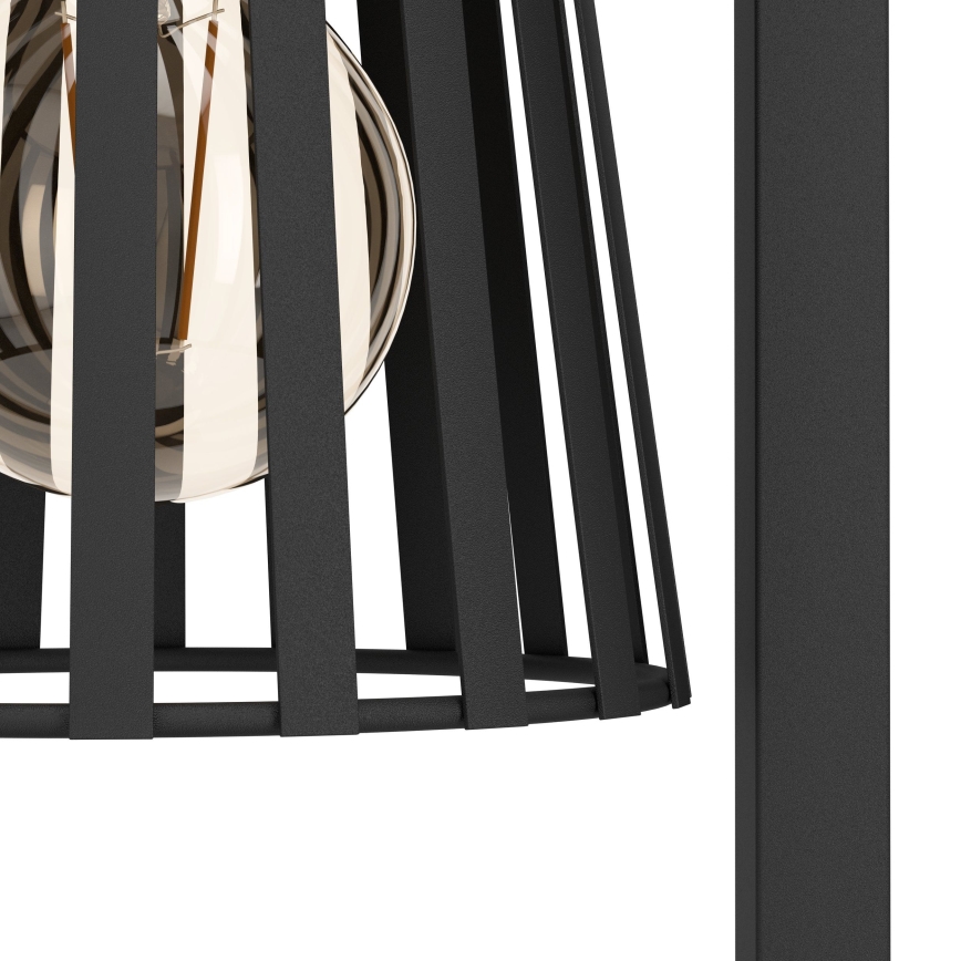 Eglo - Επιδαπέδιο φωτιστικό 1xE27/40W/230V μαύρο