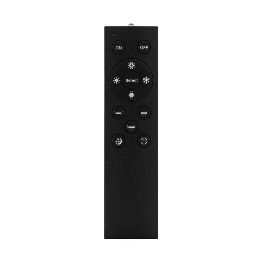 Eglo - LED Dimmable φωτιστικό οροφής LED/26,2W/230V 2700-6500K μαύρο + τηλεχειριστήριο
