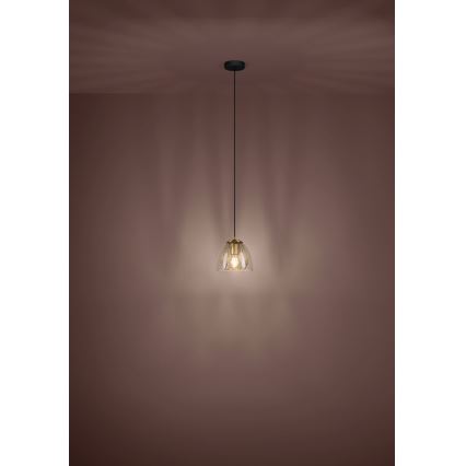 Eglo - Κρεμαστό φωτιστικό οροφής 1xE27/40W/230V χρυσό
