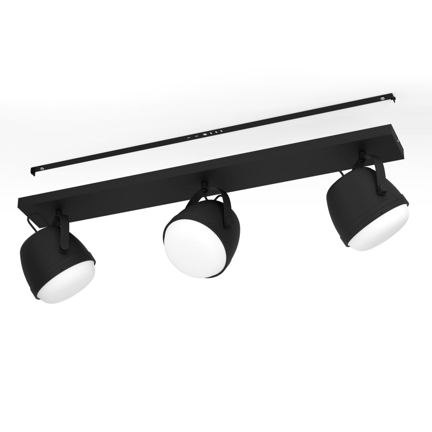 Eglo - Φωτιστικό σποτ 3xE27/28W/230V μαύρο