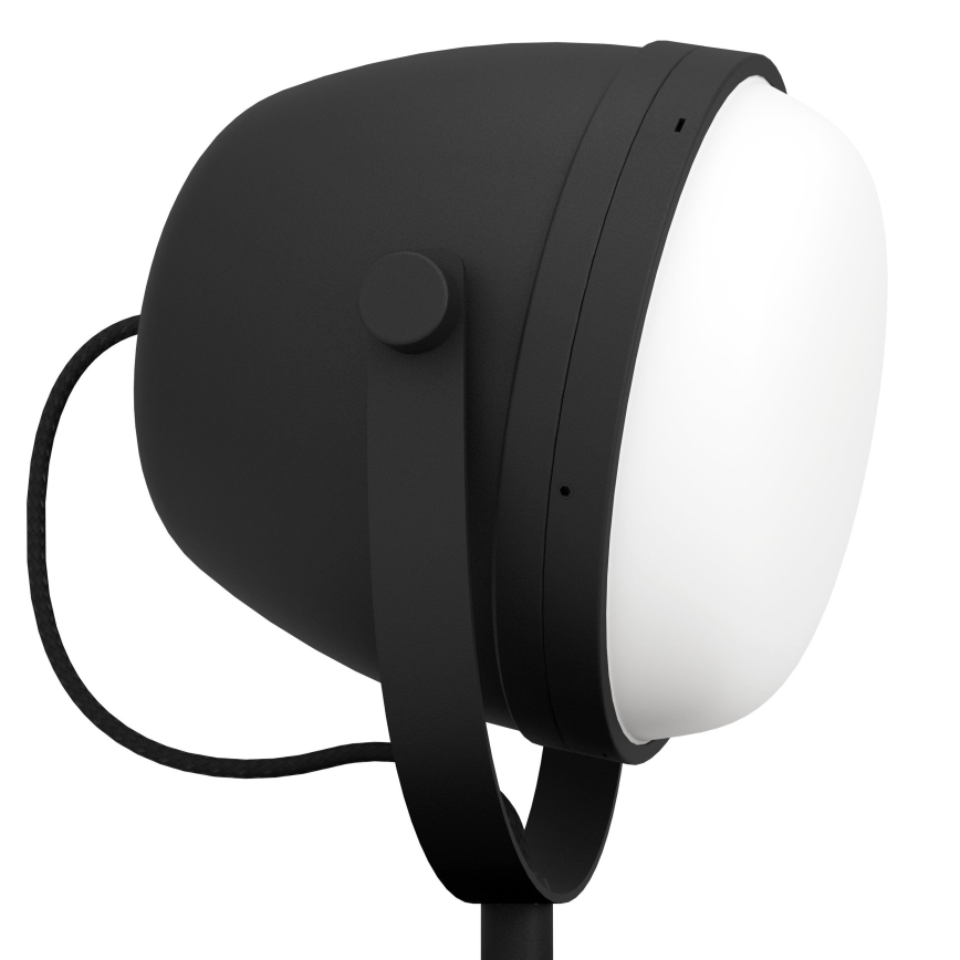 Eglo - Eπιτραπέζιο φωτιστικό 1xE27/28W/230V μαύρο