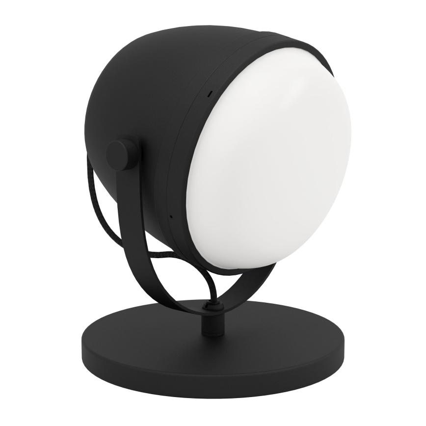Eglo - Eπιτραπέζιο φωτιστικό 1xE27/28W/230V μαύρο
