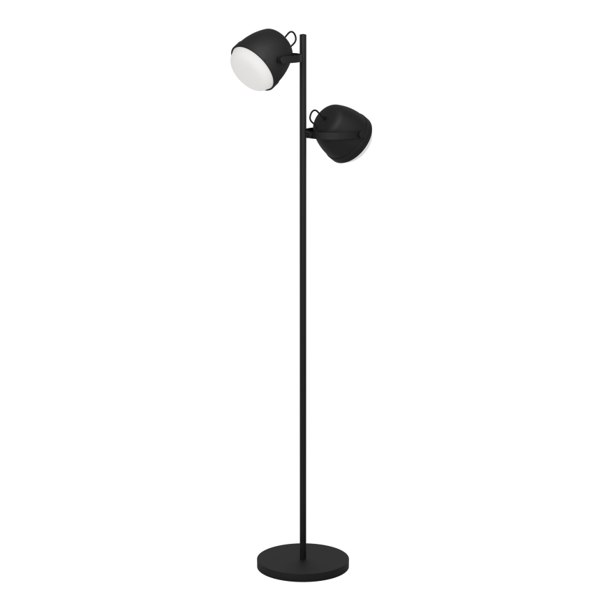 Eglo - Επιδαπέδιο φωτιστικό 2xE27/28W/230V μαύρο