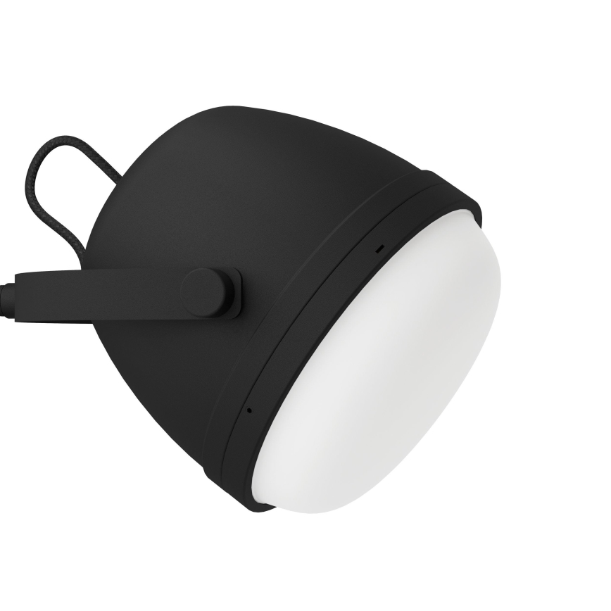 Eglo - Επιδαπέδιο φωτιστικό 2xE27/28W/230V μαύρο