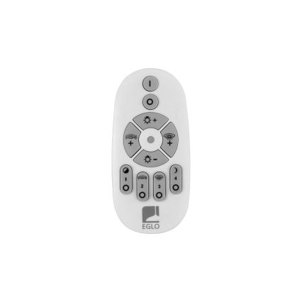 Eglo - Led Dimmable κρεμαστό φωτιστικό οροφής 3xLED/8W/230V + 3xLED/8,5W 3000K μαύρο + τηλεχειριστήριο