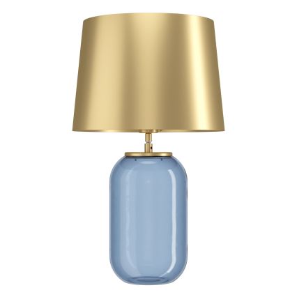 Eglo - Eπιτραπέζιο φωτιστικό 1xE27/40W/230V χρυσό/μπλε