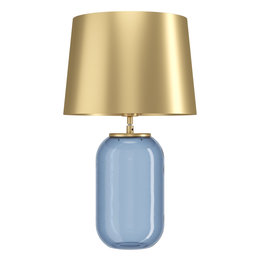 Eglo - Eπιτραπέζιο φωτιστικό 1xE27/40W/230V χρυσό/μπλε