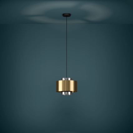 Eglo - Κρεμαστό φωτιστικό οροφής 1xE27/40W/230V χρυσό