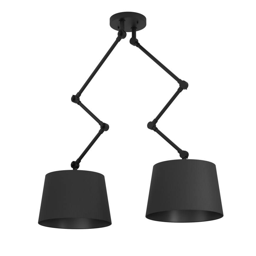 Eglo - Κρεμαστό φωτιστικό 2xE27/40W/230V μαύρο