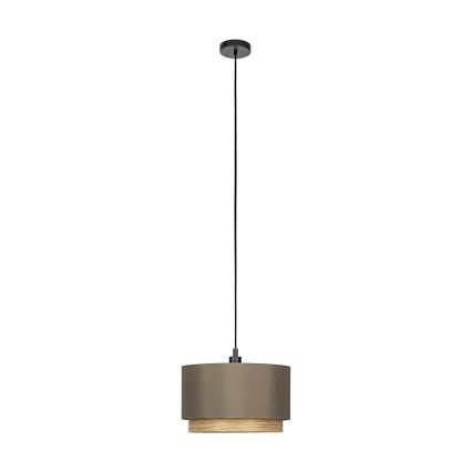Eglo - Κρεμαστό φωτιστικό οροφής 1xE27/40W/230V καφέ