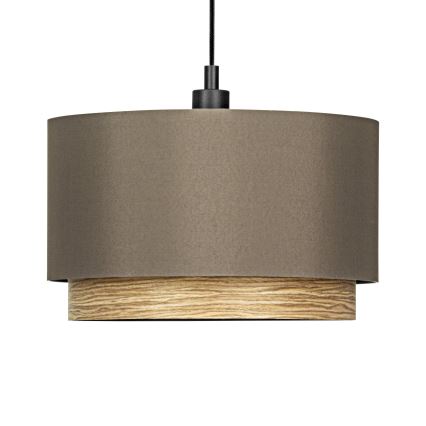Eglo - Κρεμαστό φωτιστικό οροφής 1xE27/40W/230V καφέ